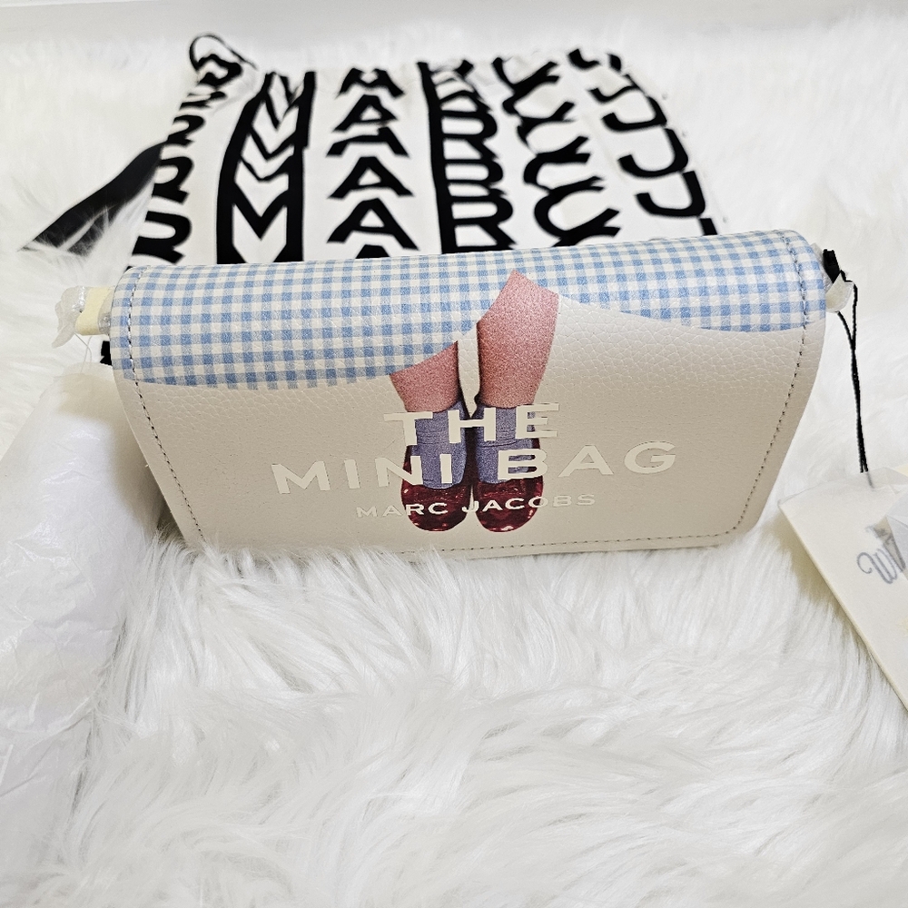 ❤️2XHP❤️ Marc JacobsXWizard Of Oz/The Ruby Slippers Leather Bag - Picture 3 of 11